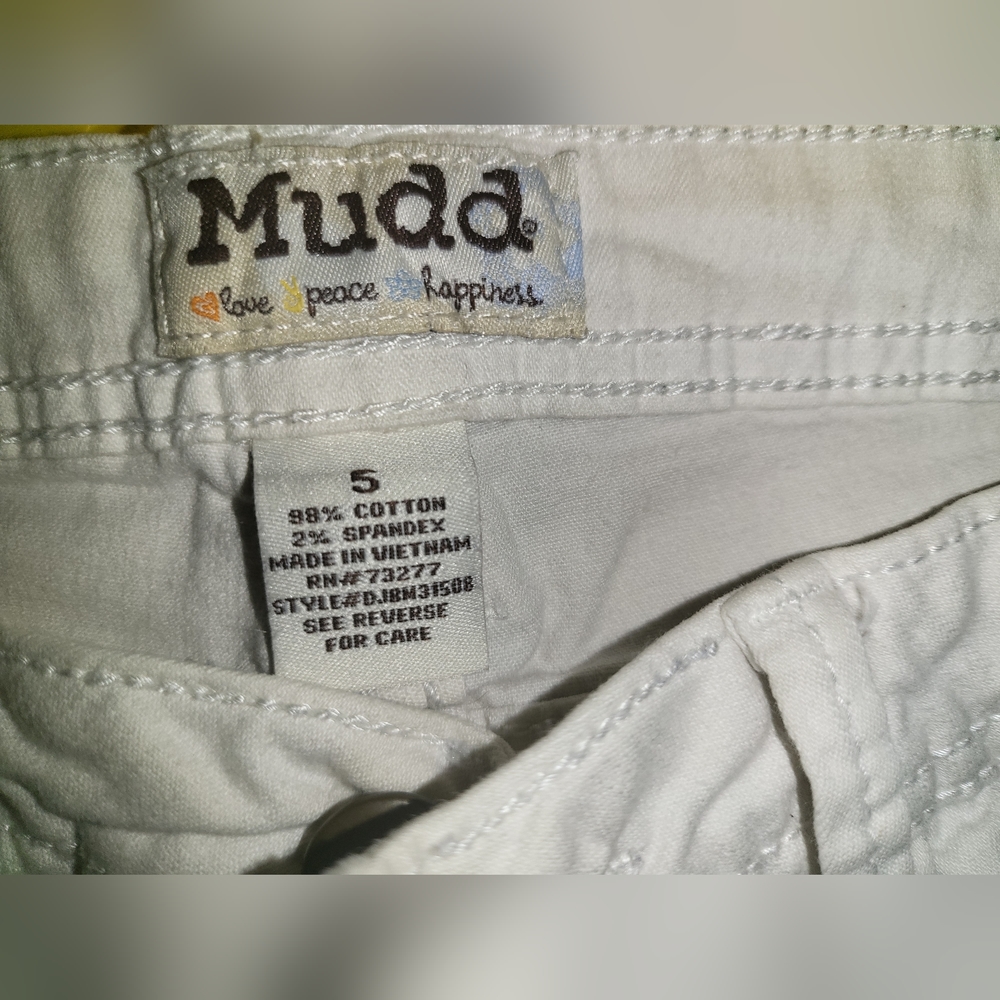 White comfy shorts